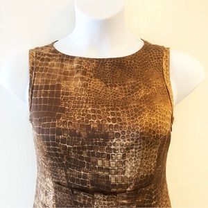 Jones New York Collection. Lovely Snake print dress
